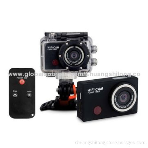 Best selling WiFi action camera, under 30m, waterproof for diving, hiking